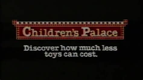 December 11 1987 Classic Ad For Childrens Palace Toy Store