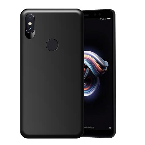 The main camera has a dual lens 12mp+5mp setup and the selfie camera is 20mp. Xiaomi Redmi Note 5 Pro Plain Cases Hupshy - Black - Plain ...