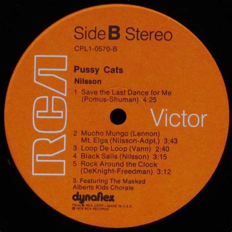 Пластинка Pussy Cats Nilsson Harry Купить Pussy Cats Nilsson Harry по