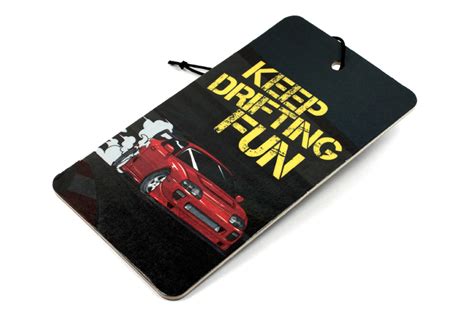 There is only one air freshener product on the market that specifically advertises that you can attach it to a ceiling fan. Air Freshener | Keep Drifting Fun | Toyota Supra