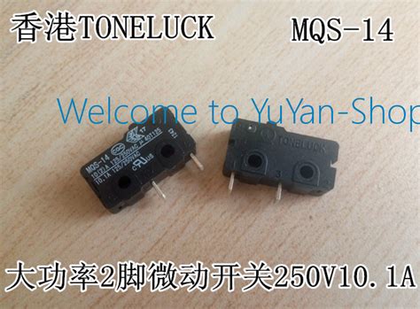 10pcs New Toneluck Mqs 14 250v 101a Micro Switch Vb34 Ch Ebay