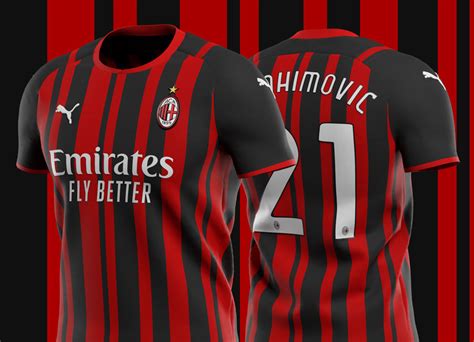 Keep support me to make great dream league soccer kits. AC Milan 2021-22 Home Shirt Prediction | Kit design ...