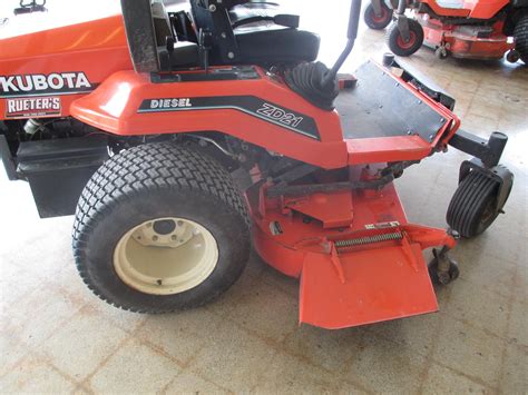 Sold Kubota Zd21 Other Equipment Turf Tractor Zoom