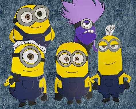 Despicable Me Minions Party Prop Character Cut Out Minion Etsy New