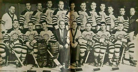 Boston Bruins 1957 Hockeygods