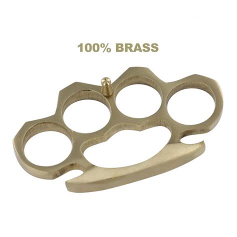 100 Real Brass Knuckles Belt Buckle Paperweight