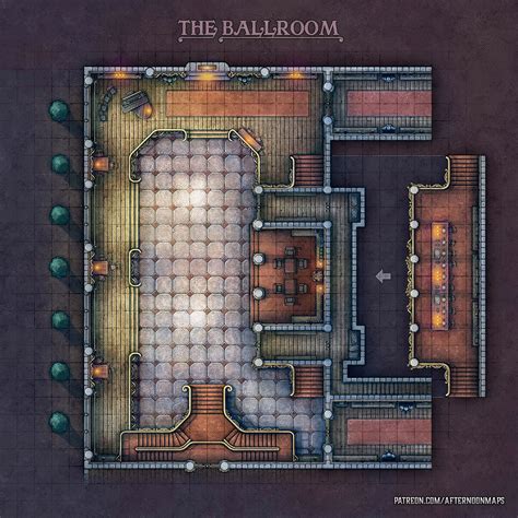Dandd Ballroom Map Large World Map