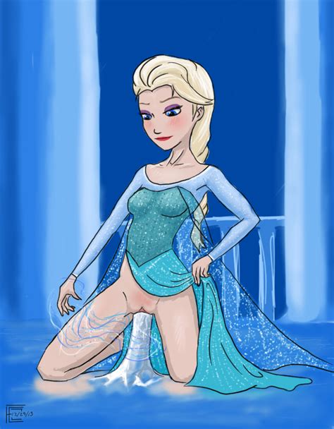 Rule 34 Disney Elsa Frozen Female Female Only Frozen Film Human