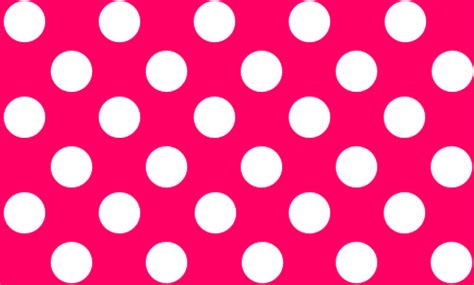 Pink And White Polka Dot Wallpaper Clipart Best