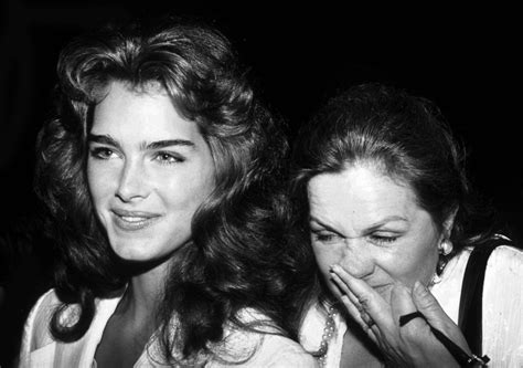 Brooke Shields With Mom Teri Shields 1980s Photo By Adam Scull