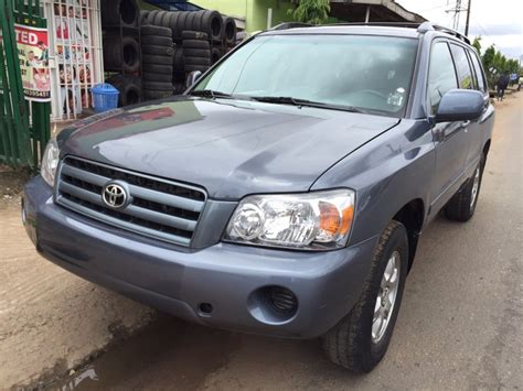 Find new, tokunbo and nigerian used cars for sale or hire at the guaranteed best prices in nigeria. Tokunbo Toyota Highlander SUV 2006 Model For Sale Lagos - Autos - Nigeria