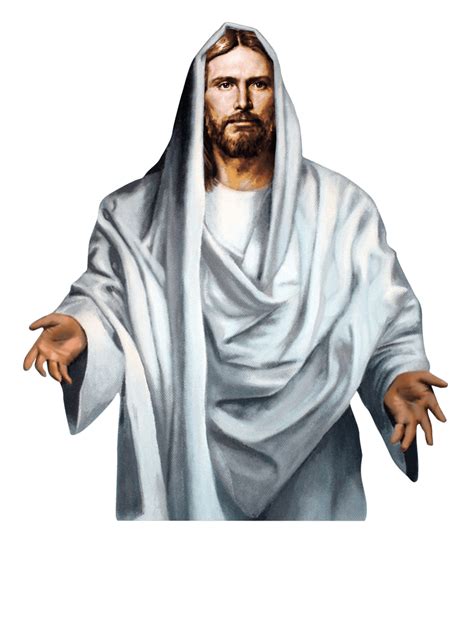 Jésus Christ En Blanc Png Transparents Stickpng