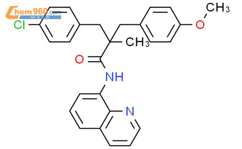 Benzenepropanamide Chloro Methoxyphenyl Methyl Methyl N Quinolinyl