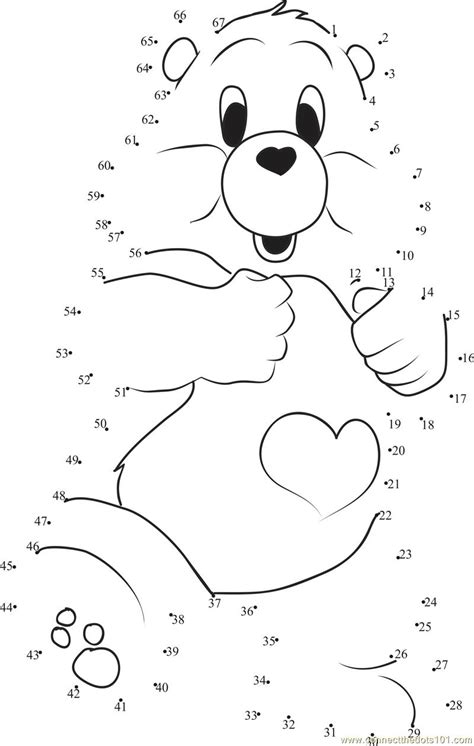 Free Printable Dot To Dot Worksheets For Adults