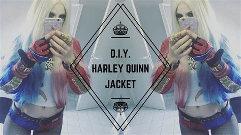 I wanted a fresh start, but make your own harley quinn birds of prey jacket. DIY Harley Quinn Jacket Tutorial