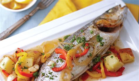 Mediterranean Roasted Sea Bass Easyfood