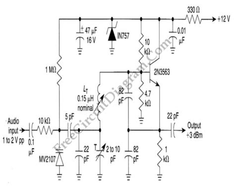 Frequency Modulated Oscillator For Fm Transmitter Under Repository