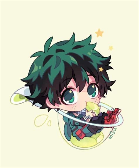 Chibi Midoriya Izuku Dibujos Anime Chibi Cute Anime Chibi Cute