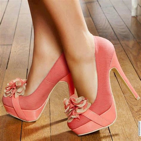 Pin By Tanya On Shoes Heels Pink High Heels Beautiful High Heels