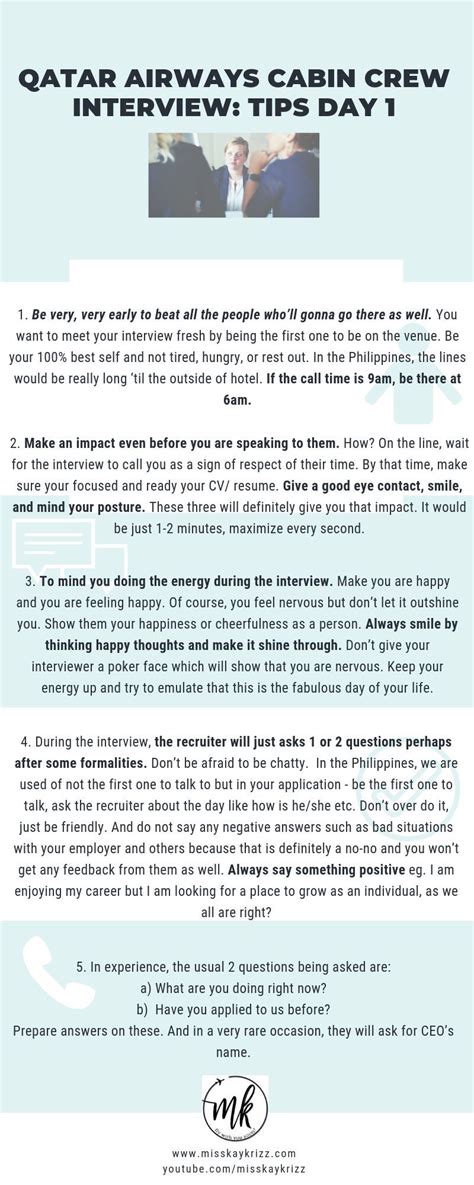 Check spelling or type a new query. Qatar Airways cabin crew interview: tips day 1 | Qatar ...