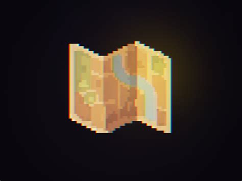 Pixel Art Game Map