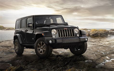 2016 Jeep Wrangler 75th Anniversary Model Wallpapers Hd Wallpapers