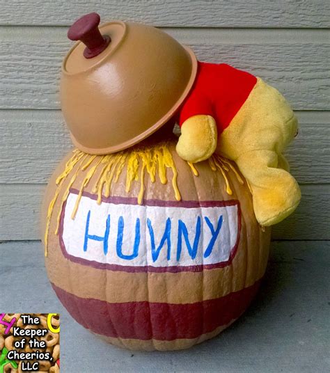 Winnie The Pooh Honey Pot Pumpkin Winniethepooh Halloweenpumpkins