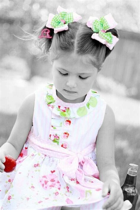 Touch Of Fashion Cute Girl Image Color Splash Pink Fashion