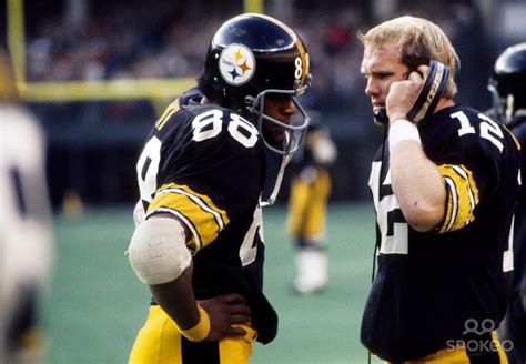 Terry Bradshaw And Te Dave Smith Pittsburgh Steelers Football Steelers