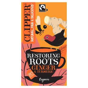 Clipper Organic Ginger Turmeric 20 Infusion Bags Waitrose Partners