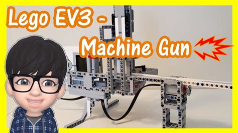 Lego Ev3 Machine Gun Youtube