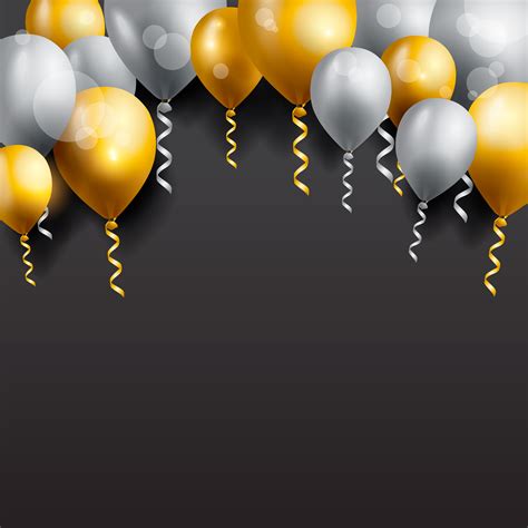 Birthday Celebration Background Birthday Balloon Wallpaper