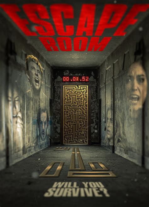 Because you d escape room. Escape Room (2017) Poster #1 - Trailer Addict