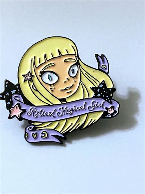 Retired Magical Girl Enamel Pin Destiny Ny Merch Etsy