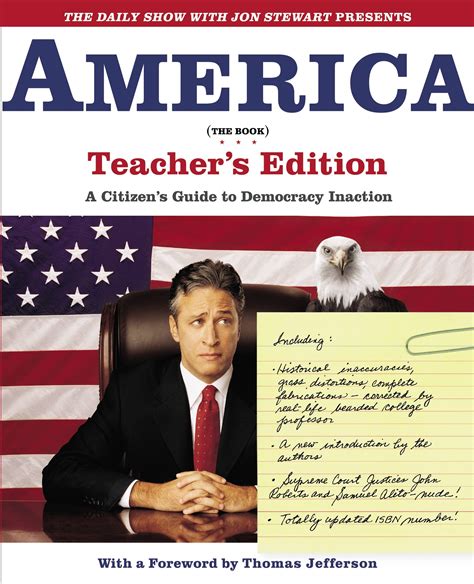 THE DAILY SHOW WITH JON STEWART PRESENTS AMERICA THE BOOK By Jon
