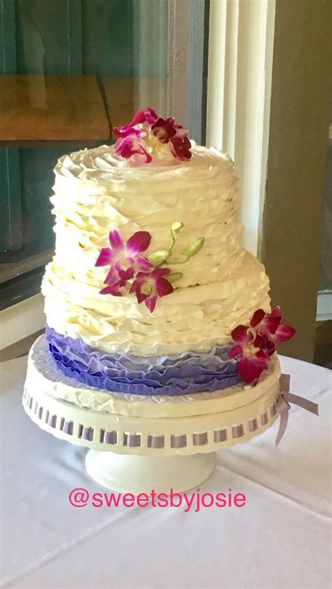 Buttercream Ribbon Wedding Cake By Sweetsbyjosie Wedding Cake