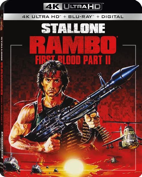 Lionsgate Three Rambo Films Coming Soon To 4k Blu Ray