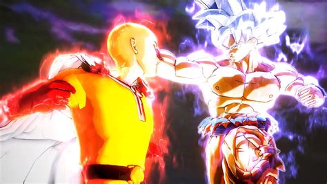 Saitama Vs Ultra Instinct Goku In Dragon Ball Xenoverse 2 Mods Youtube