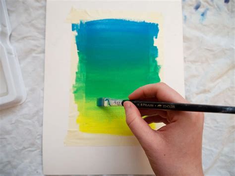 How To Blend Acrylic Paint Fine Art Tutorials