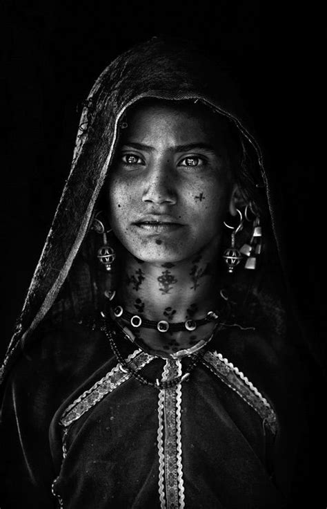 rabari girl rural kutch india 2007 ©mitchell kanaschkevich with images black and white