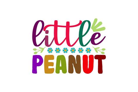 Little Peanut Svg Graphic By Creative Design · Creative Fabrica
