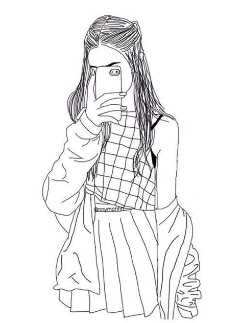 Hipster Girl Coloring Pages At Free