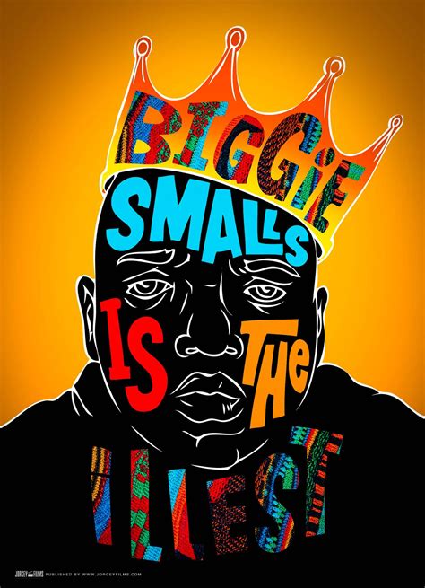 Biggie Smalls Is The Illest Biggie Smalls Hip Hop Poster Hip Hop Art