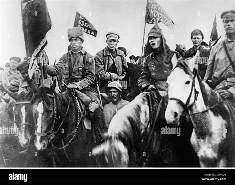 guerra polaco soviética 1919 1921 caballeristas del 1er ejército de caballería roja general