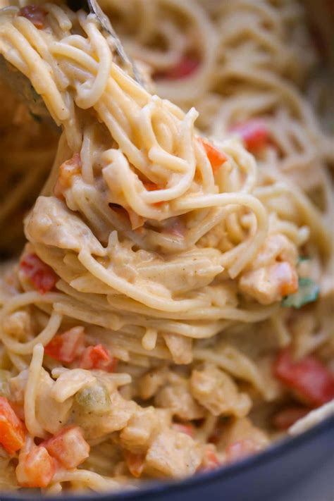 Cheesy Chicken Spaghetti Recipe Laurens Latest