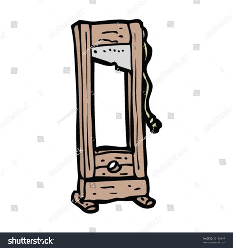 Guillotine Drawing Stock Vector Royalty Free 55190944 Shutterstock