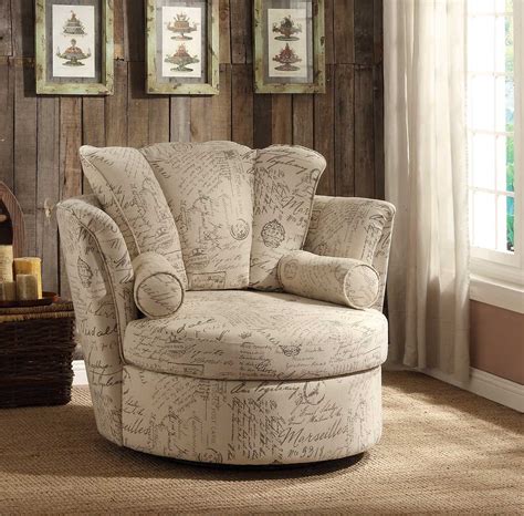 Vinsetto ergonomic gaming chair executive home office desk chair with faux pu leather, tilt accent chairs. Homelegance Aurelia Swivel Accent Chair with 2 Pillows ...
