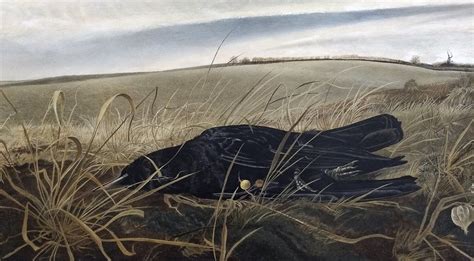 Andrew Wyeth Winter Fields 1942 Tempera On Composition Board