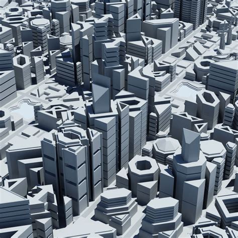 3d City Geometric Model
