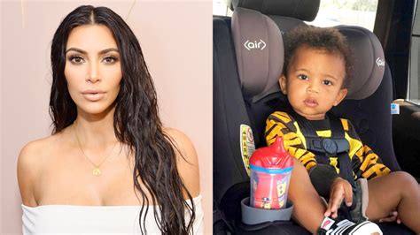 Kim Kardashian Gets Mom Shamed For Saint Wests Car Seat Photo